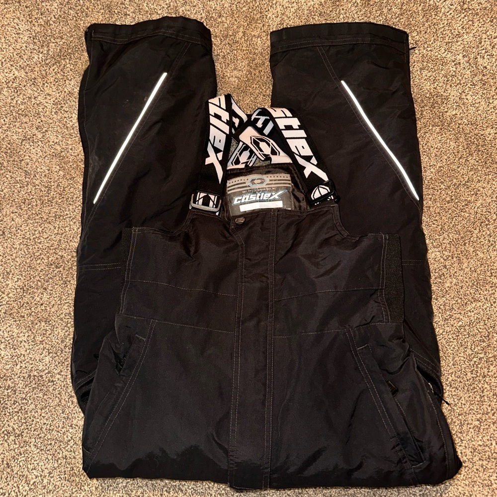 Kids Size Large Castle Snowmobile Pants